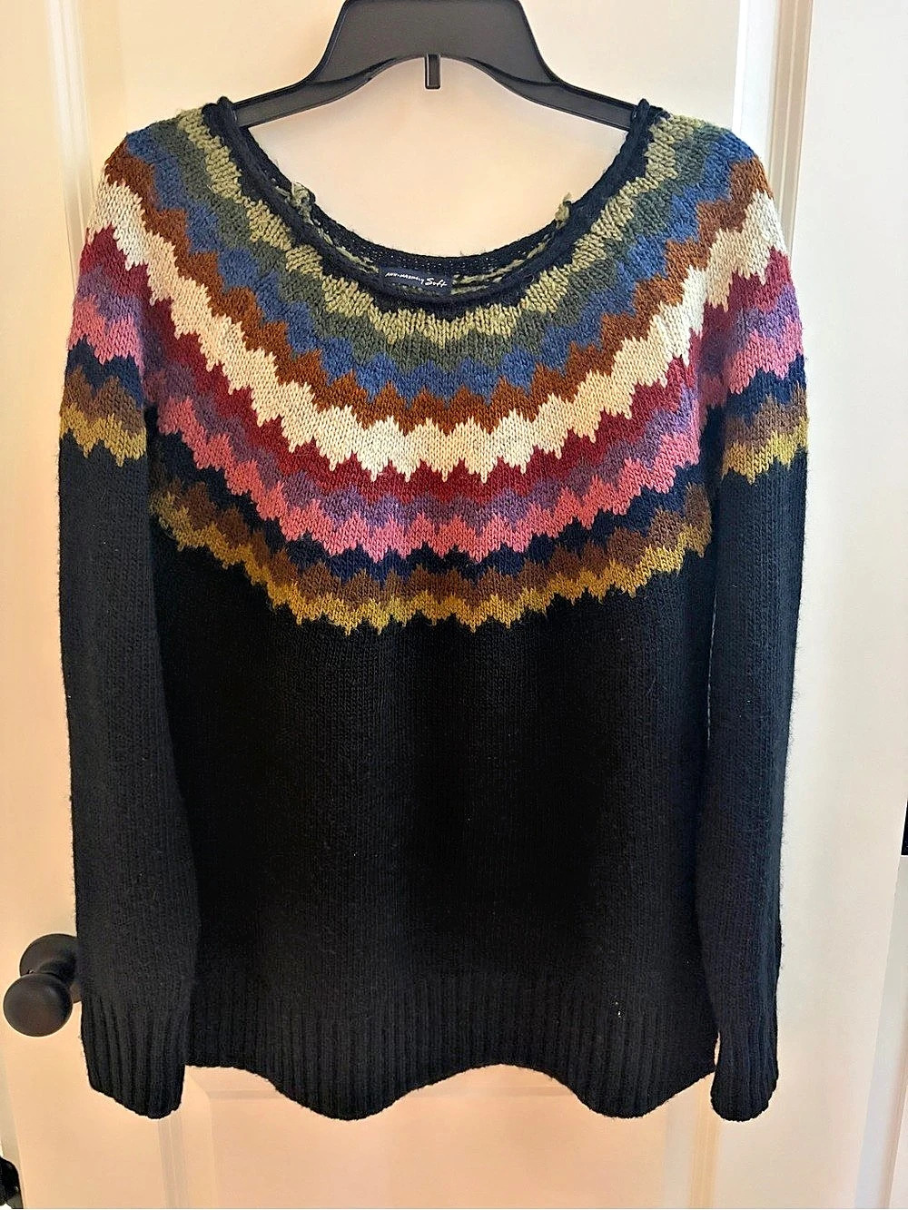 American Eagle Ahh-Mazingly Soft Fair Isle Wool Blend Sweater XL